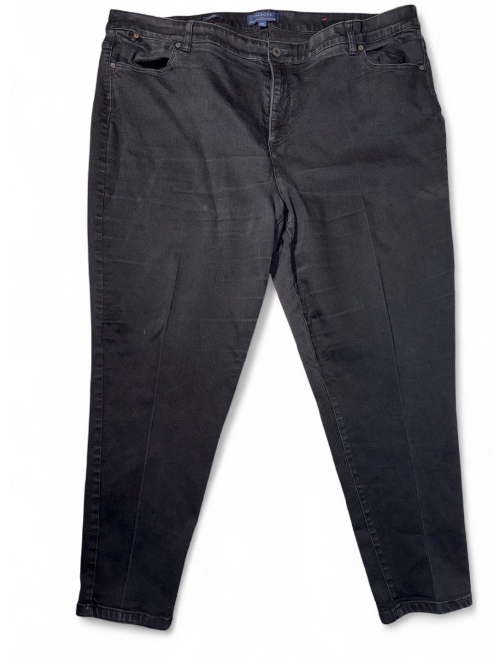 Talbots Straight-Leg Black Women’s Jeans